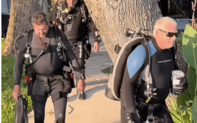 $60,000 Patek Philippe Aquanaut to the Bottom of Lake Austin